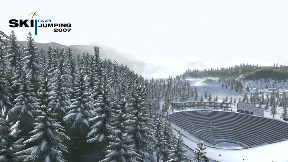 RTL Ski Jumping 2007 (Windows) screenshot: Location overview