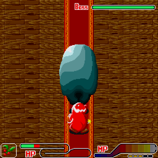Étoile Princesse (Sharp X68000) screenshot: This boss is a revolving head
