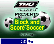 Block and Score Soccer (J2ME) screenshot: Loading screen