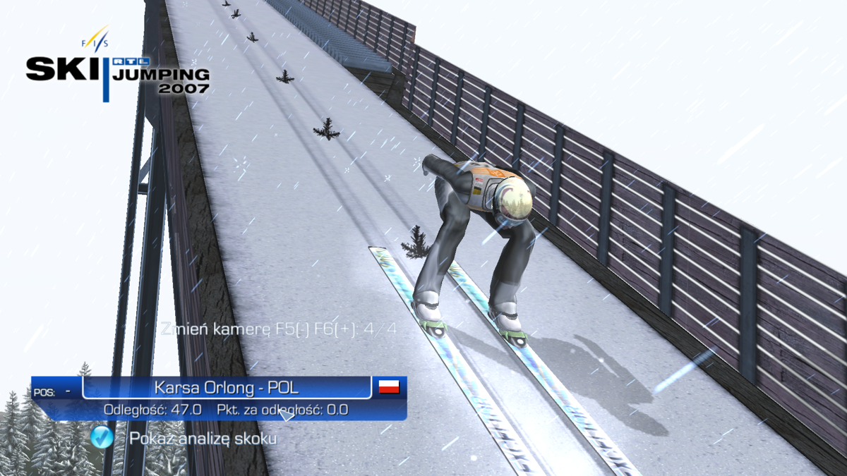 RTL Ski Jumping 2007 (Windows) screenshot: Replay