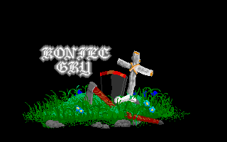 Janosik (DOS) screenshot: Funeral