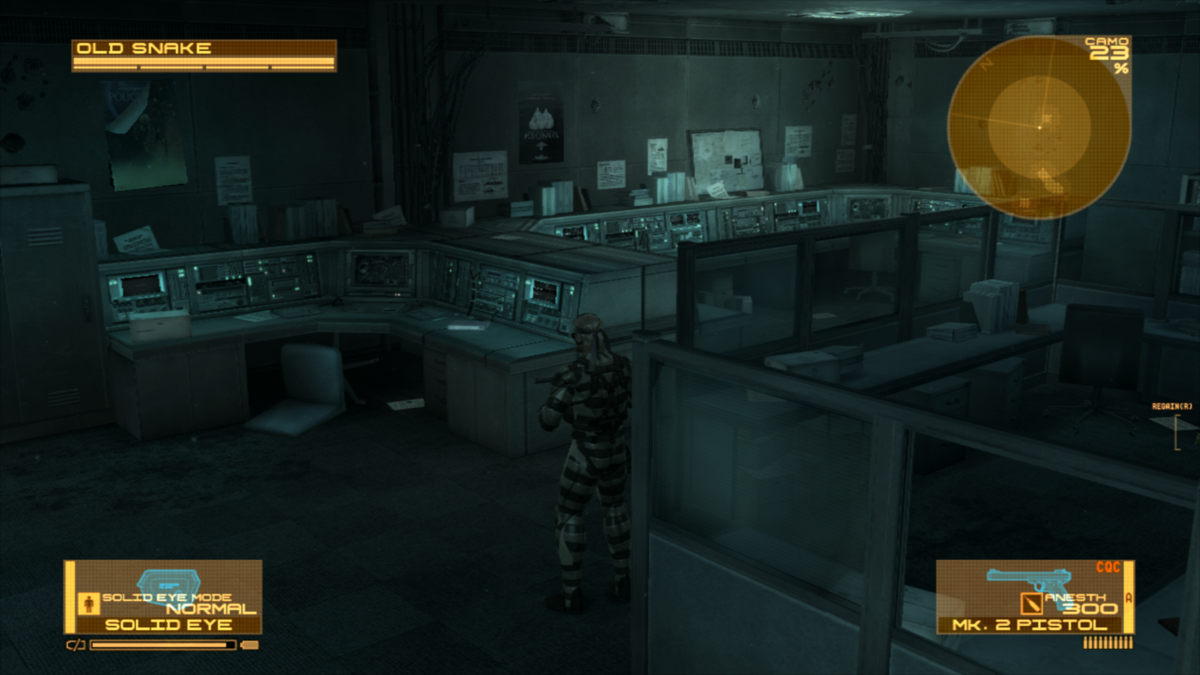 Metal Gear Solid 4: Guns of the Patriots (PlayStation 3) screenshot: This is the place where Snake saved Otacon in the first <i>Metal Gear Solid</i>