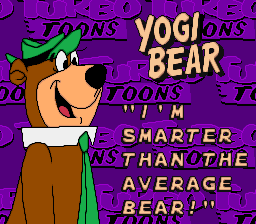 Turbo Toons (SNES) screenshot: Yogi Bear