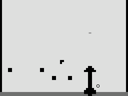 Centipede (ZX81) screenshot: My base is blowing up