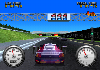Racing (PlayStation) screenshot: Level Extreme - Short Course