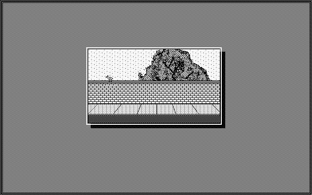 AGROS (Atari ST) screenshot: This is where you start