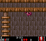 Return of The Ninja (Game Boy Color) screenshot: New tools get