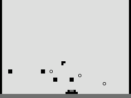 Centipede (ZX81) screenshot: Only small parts of it remains here
