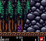 Return of The Ninja (Game Boy Color) screenshot: Stage 6 starts out peacefully