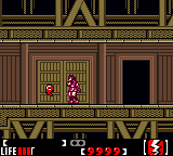 Return of The Ninja (Game Boy Color) screenshot: One magic point dropped by a dead foe