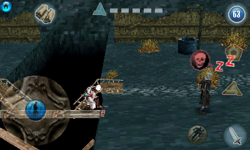 Assassin's Creed: Altaïr's Chronicles (Windows Mobile) screenshot: The first assassination target