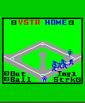 Major League Baseball (J2ME) screenshot: Players entering the field