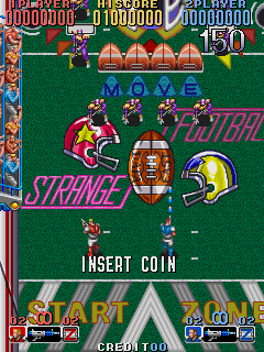 Nitro Ball (Arcade) screenshot: Two player demo