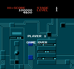 Sansū 5・6-nen: Keisan Game (NES) screenshot: Game over