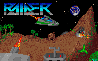 Raider (Amiga) screenshot: Title.