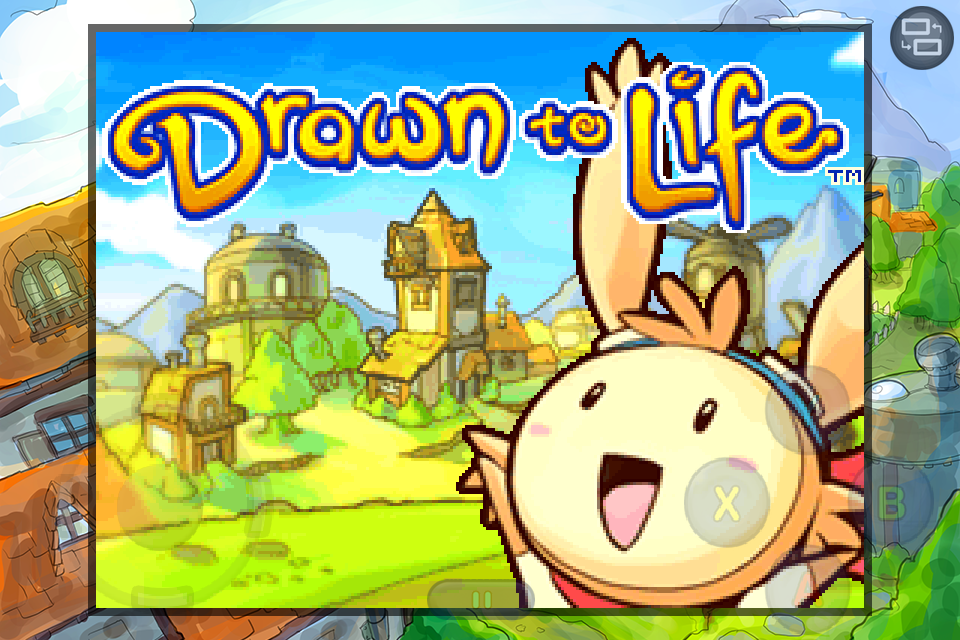 Drawn to Life (iPhone) screenshot: Second title screen