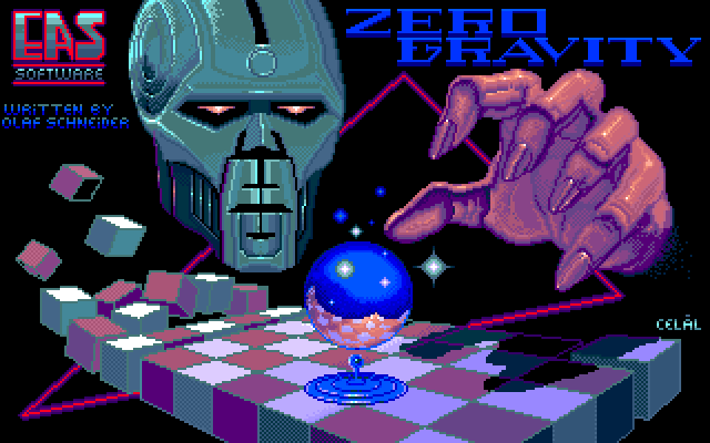 Zero Gravity (Amiga) screenshot: Title