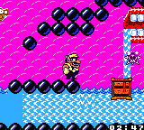 Wario Land II (Game Boy Color) screenshot: It's also very hard compared to the rest of the game
