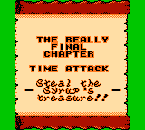 Wario Land II (Game Boy Color) screenshot: Entering the really final chapter