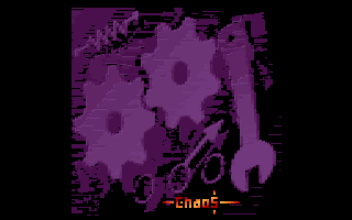 Heartlight (DOS) screenshot: Chaos Works logo