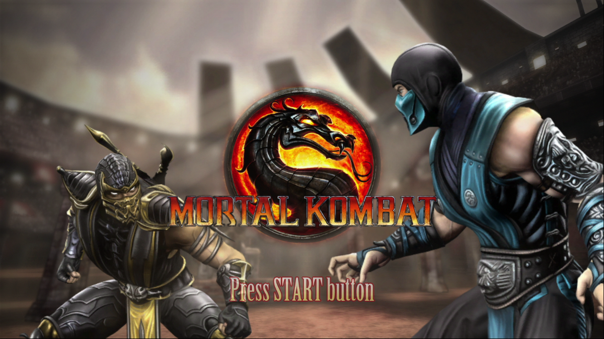 Mortal Kombat (PlayStation 3) screenshot: Start screen