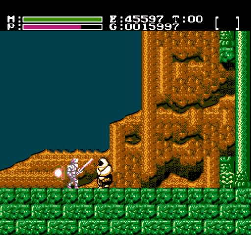 Faxanadu (NES) screenshot: Gulchetay, show me your little face!
