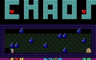 Heartlight (DOS) screenshot: Level 38 chaos works tribute