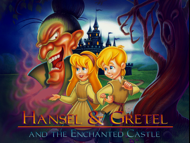 Hansel & Gretel and the Enchanted Castle (Windows) screenshot: The title screen.