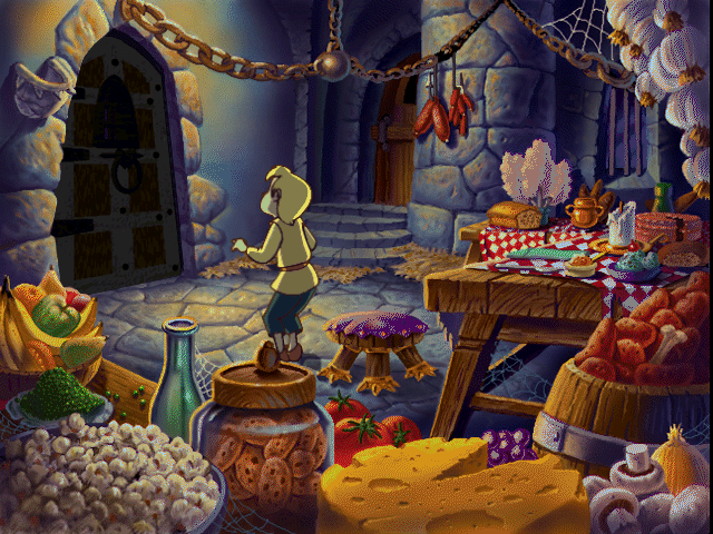 Hansel & Gretel and the Enchanted Castle (Windows) screenshot: This is where the game actually begins.