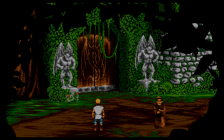 Lure of the Temptress (Amiga) screenshot: At the gates