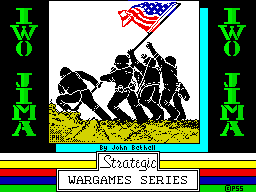 Iwo Jima (ZX Spectrum) screenshot: Loading screen.