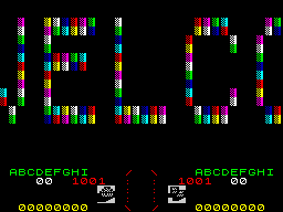 Centurions: Power X Treme (ZX Spectrum) screenshot: Welcome screen.