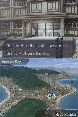 Trauma Center: Under the Knife (Nintendo DS) screenshot: This is the hospital where the initial operations will take place.