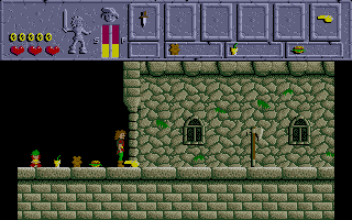 Tom and the Ghost (Atari ST) screenshot: Beginning of the game