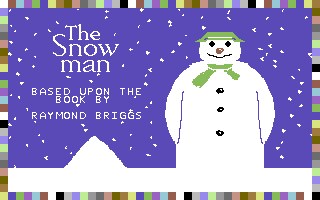 The Snowman (Commodore 64) screenshot: Title screen