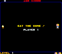 Food Fight (Arcade) screenshot: Ready!