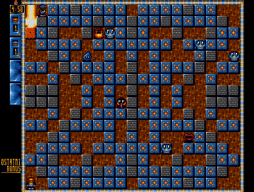 Mega Blast (DOS) screenshot: Level 40