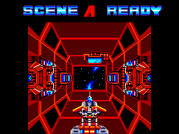 Galaxy Force (SEGA Master System) screenshot: Ready for Scene A