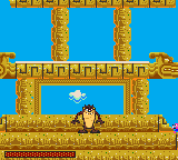 Taz-Mania (Game Gear) screenshot: Find your way through some ruins.