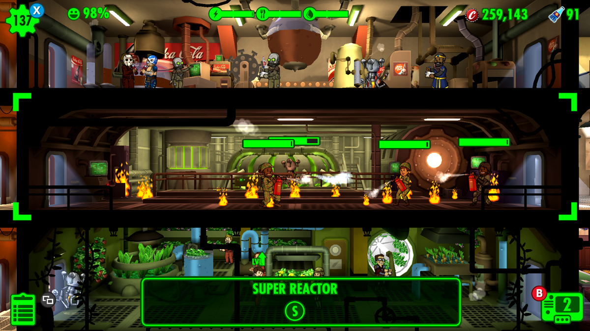 Screenshot of Fallout Shelter (Xbox One, 2015) MobyGames