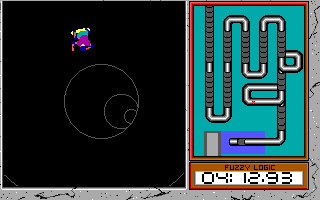 California Games II (DOS) screenshot: Nice turn