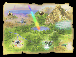 Magical Drop F (PlayStation) screenshot: A short intro to story mode