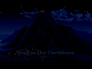 The Secret of Monkey Island (SEGA CD) screenshot: In the caribbean