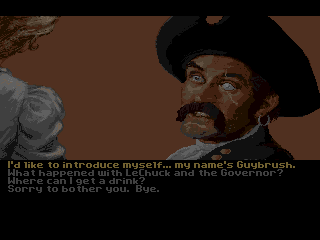 The Secret of Monkey Island (SEGA CD) screenshot: Another pirate