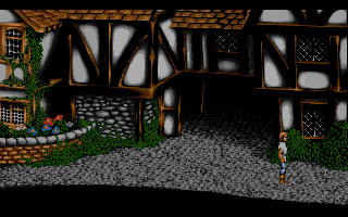 Lure of the Temptress (Amiga) screenshot: Blacksmith's hideout