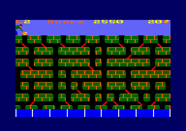 Gatecrasher (Amstrad CPC) screenshot: Level 2