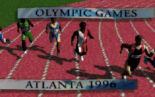 Olympic Games: Atlanta 1996 (DOS) screenshot: Intro Sequence #1
