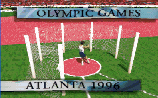 Olympic Games: Atlanta 1996 (DOS) screenshot: Intro Sequence #4 Modern Times