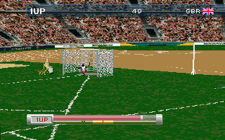 Olympic Games: Atlanta 1996 (DOS) screenshot: Discus Throw