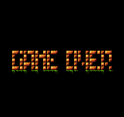 Alter Ego (NES) screenshot: Game Over